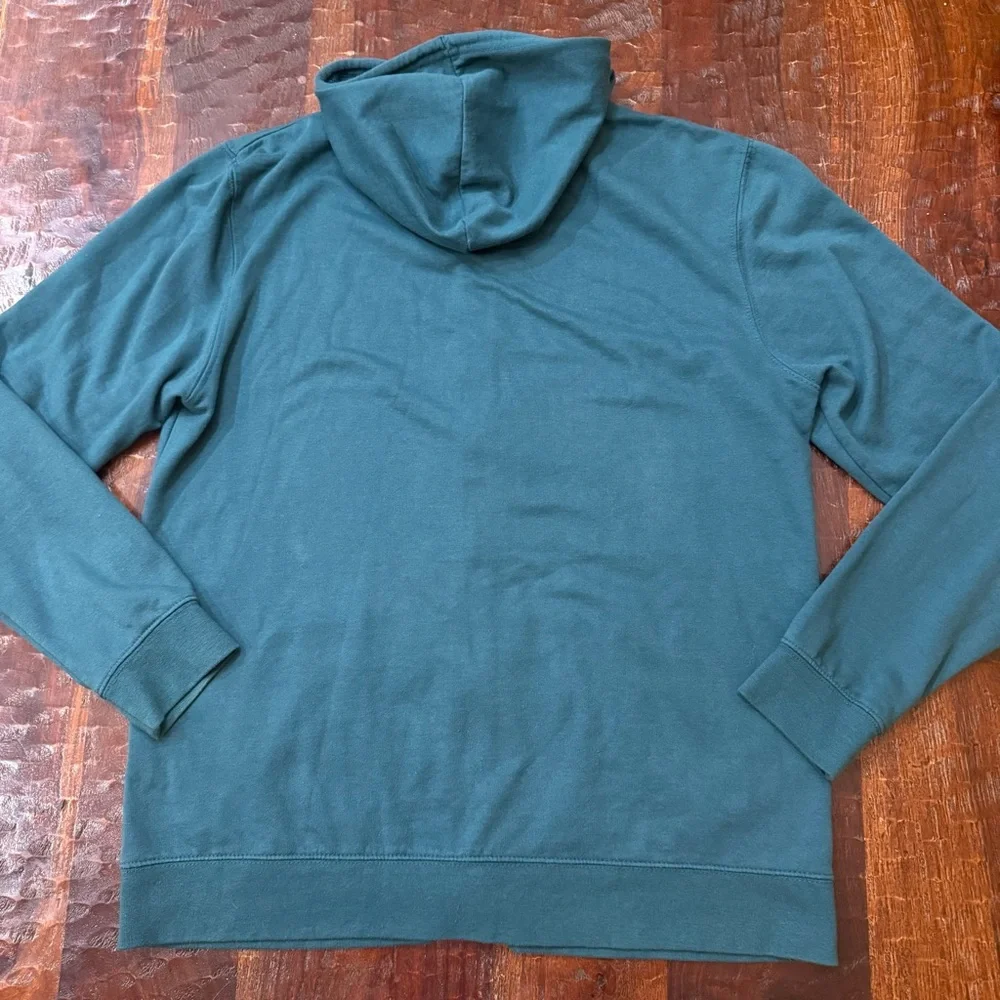 Threads 4 Thought Teal Zip-Up Sweater